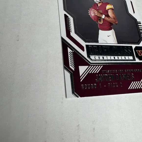 2024 Panini Contenders - Jayden Daniels Draft Class Rookie Card - #2 RC - Picture 2 of 6